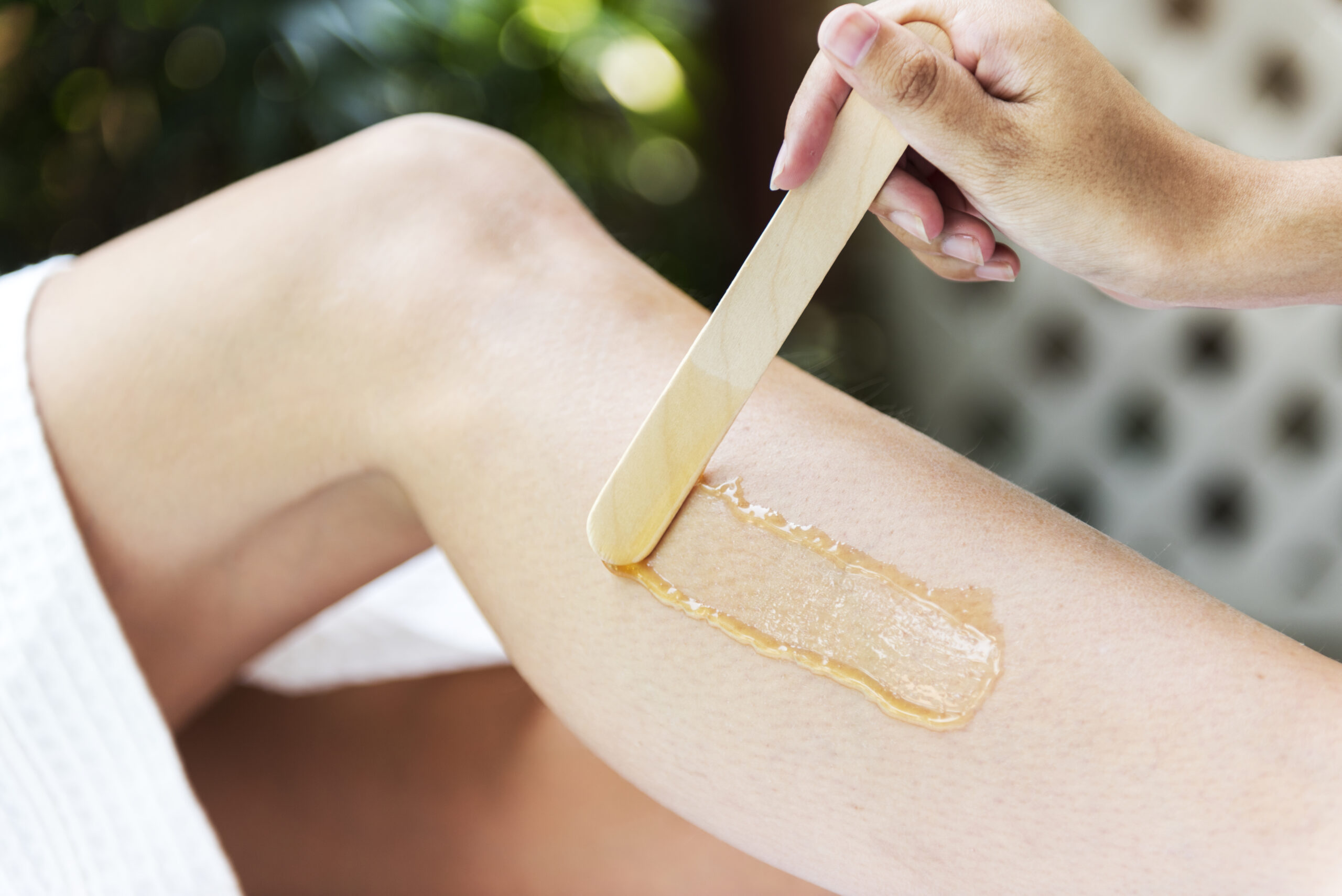 Professional waxing treatment at Alicia Beauty